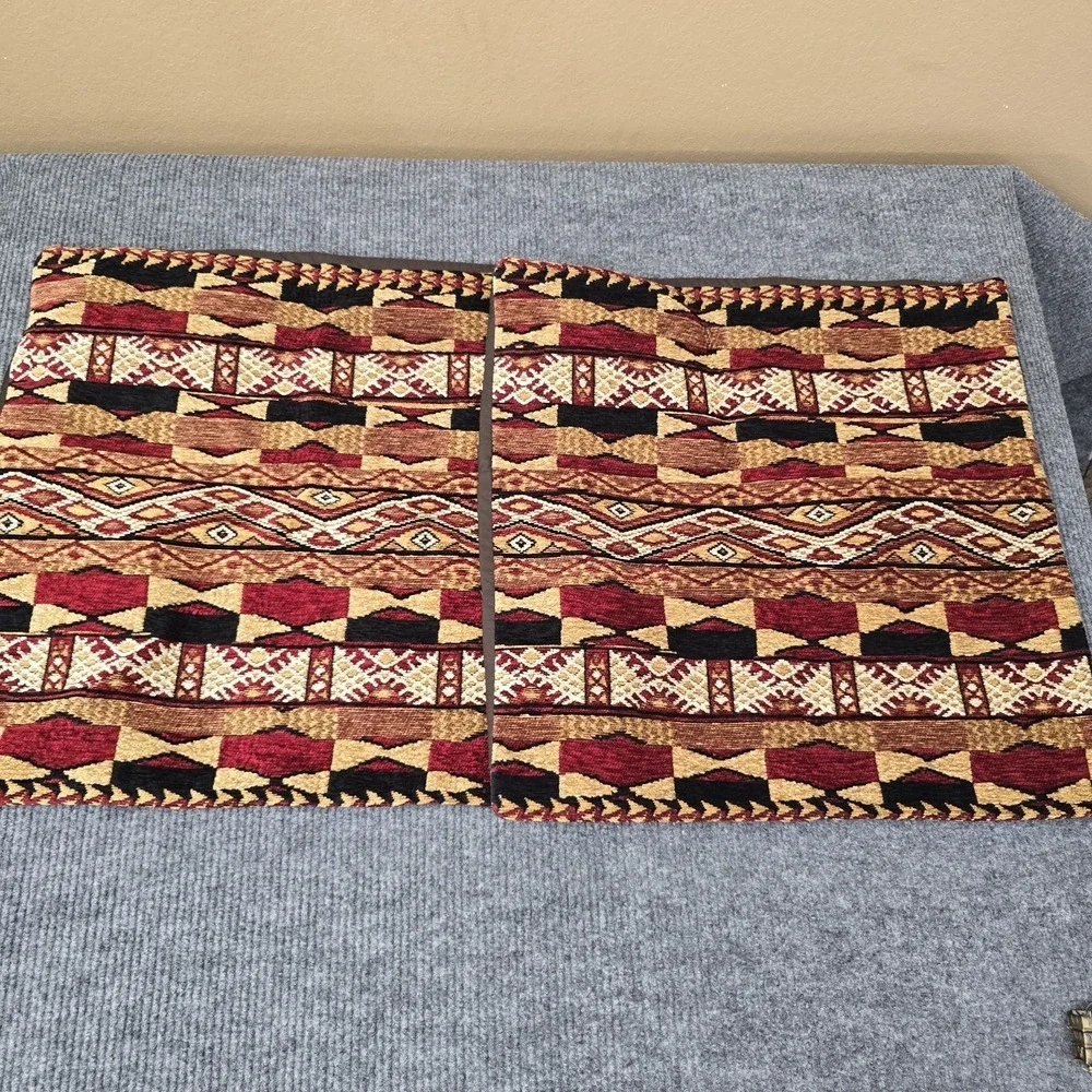 Tuscan Oriental Weavers Egypt Tapestry Pillow Covers 23x23 Set‎ of 2